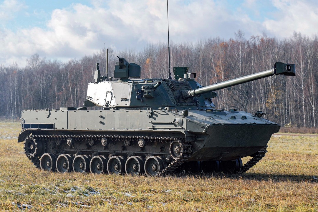 2S42 Lotos Russian 120mm Self-Propelled Mortar System (B)